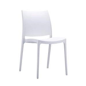 Maya Side Chair – White
