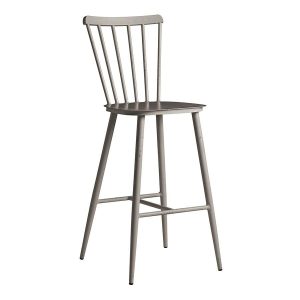 Spin Bar Stool – Retro Dark Grey – Alu Frame