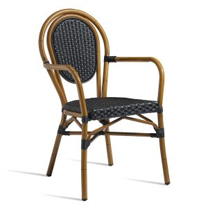 Time Arm Chair – Black