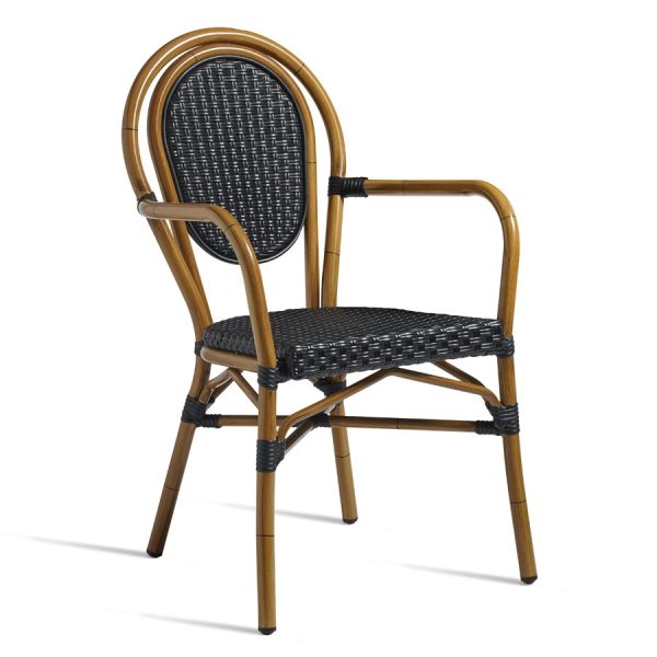 Time Arm Chair – Black