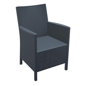 California Armchair – Dark Grey
