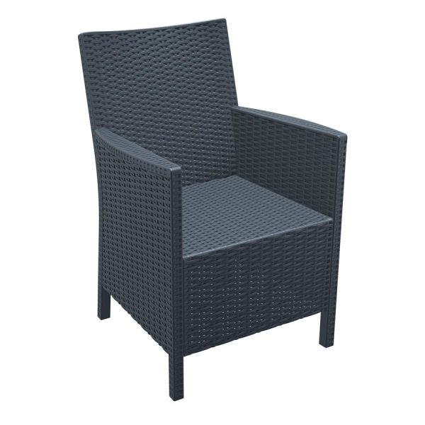 California Armchair – Dark Grey