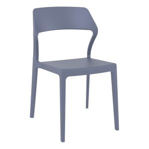 Snow Side Chair – Dark Grey