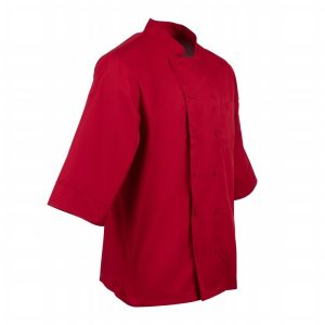 Chef Works Unisex Jacket Red XS