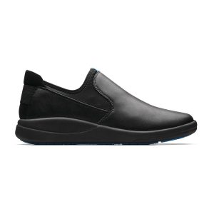 WearerTech Vitalise Slip on Shoe Black/Black with Modular Insole Size 36