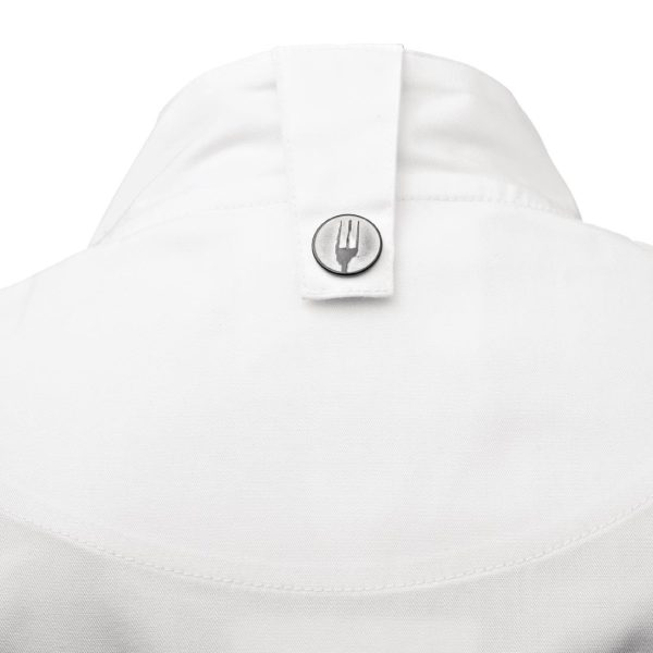 Chef Works Cannes Short Sleeve Chefs Jacket Size L
