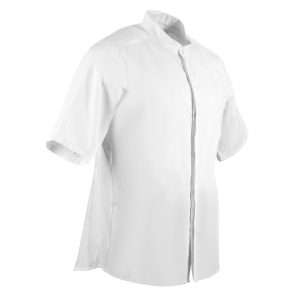 Southside Band Collar Jacket White Size L