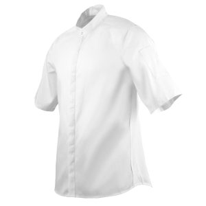 Southside Band Collar Jacket White Size L