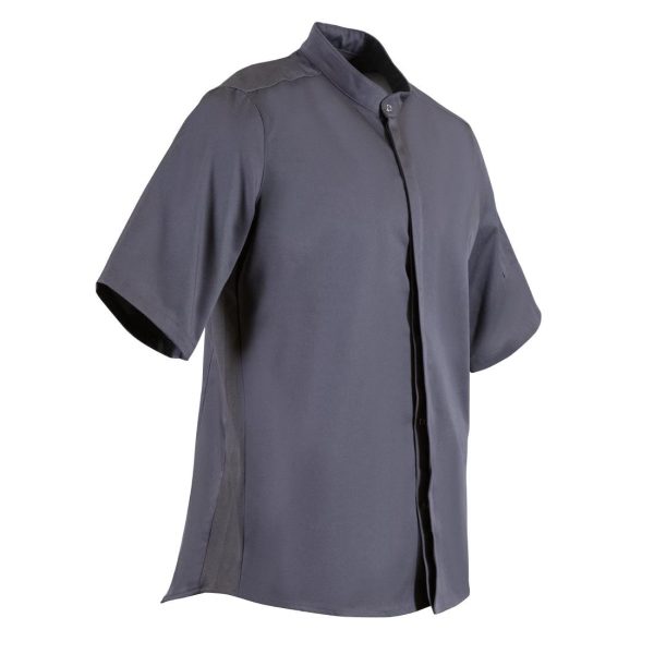 Southside Band Collar Jacket Charcoal Size L