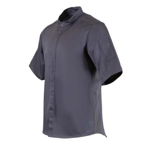 Southside Band Collar Jacket Charcoal Size L