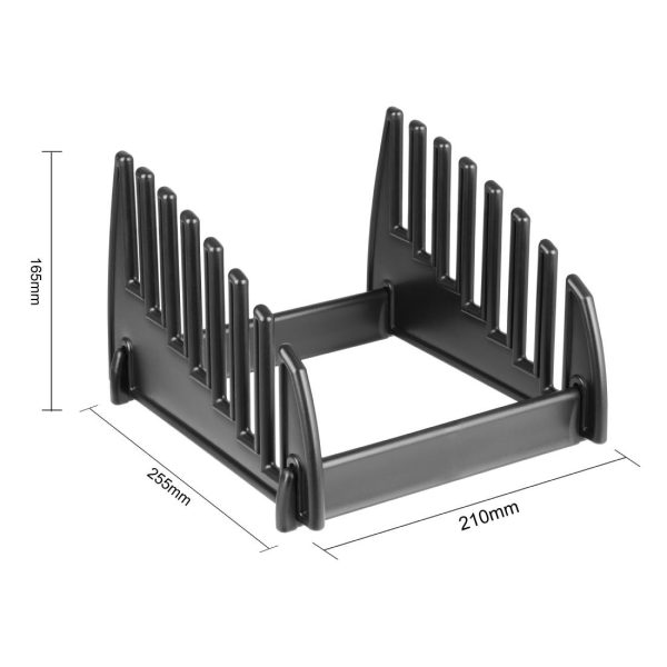 Hygiplas Plastic Chopping Board Rack – 7×1/2″ 14mm slots