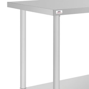 Nisbets Essentials Self Assembly Stainless Steel Table 800 x 600mm