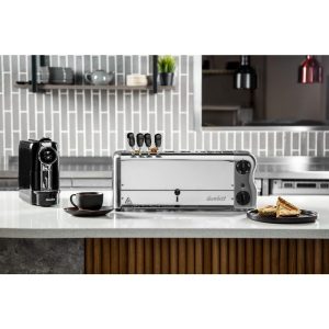 Rowlett Esprit 6 Slot Toaster Chrome w/2x Additional Elements & Sandwich Cage