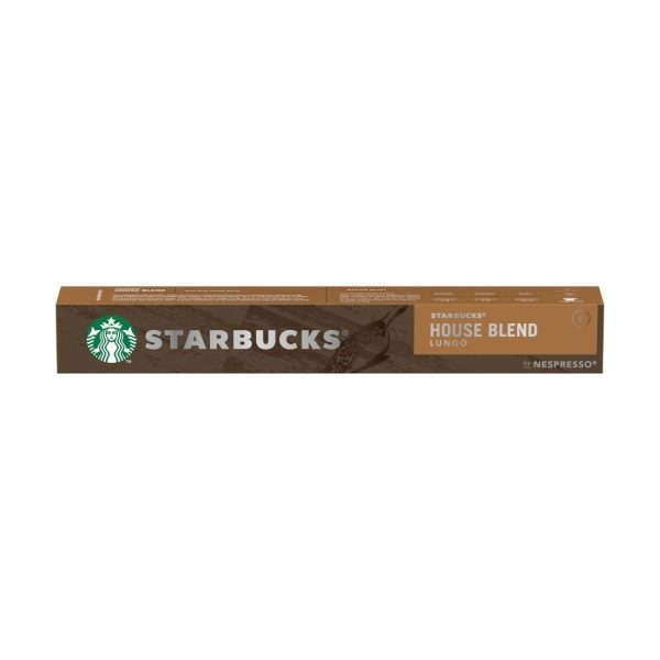 Starbucks House Blend Lungo Nespresso Coffee Pods (12 x 10)