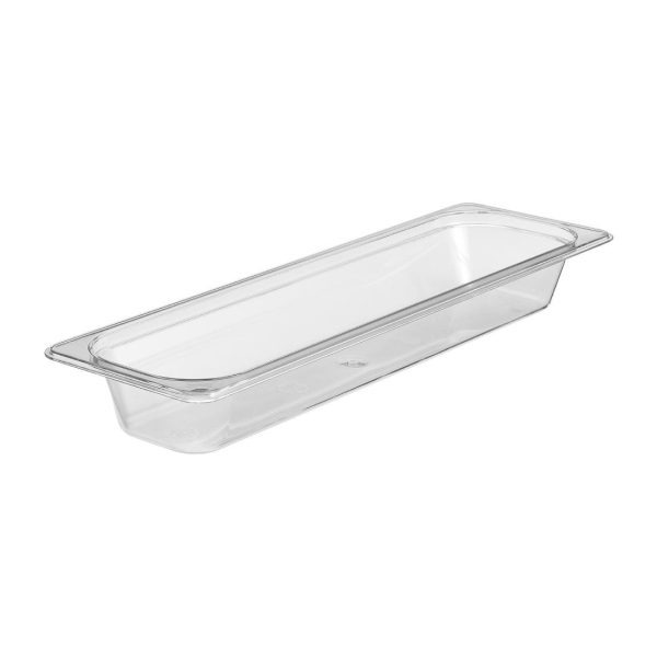 Cambro Camwear Long Clear Food Pan 1/2 X 2″