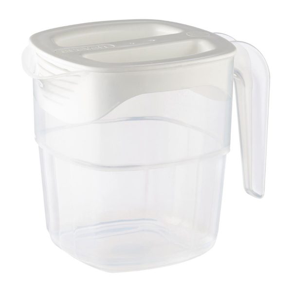 Araven White Polypropylene Jug – 1Ltr 34oz