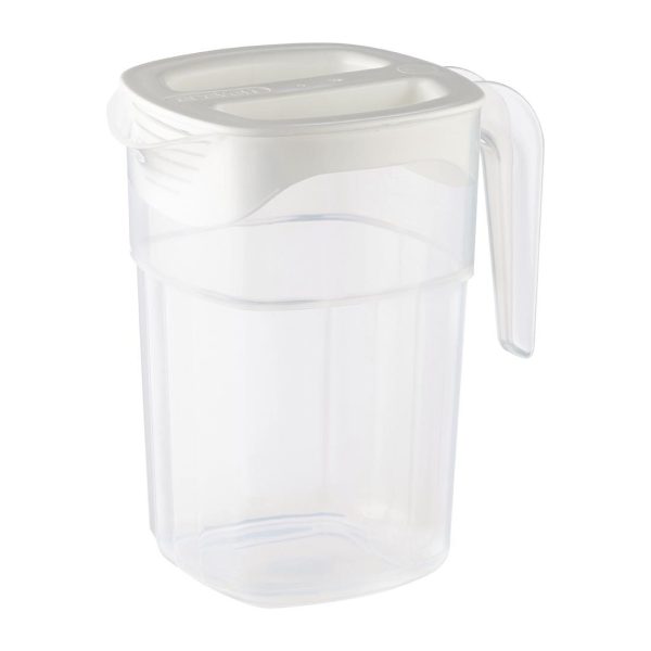Araven White Polypropylene Jug – 1.4Ltr 47oz