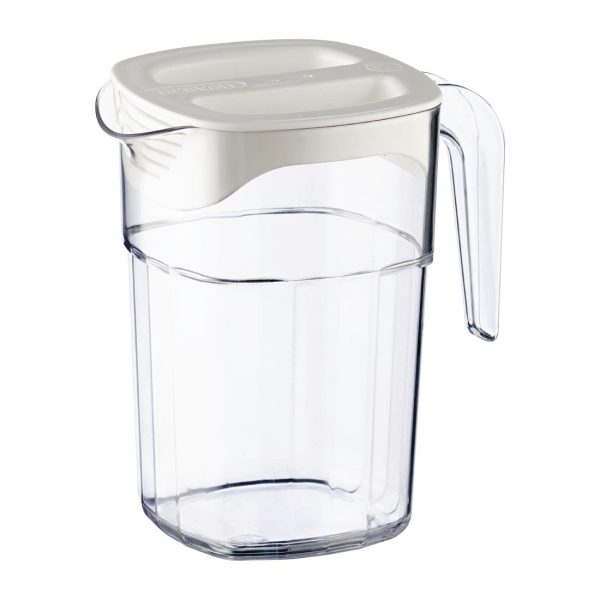 Araven White Polycarbonate Jug – 1.4Ltr 47oz