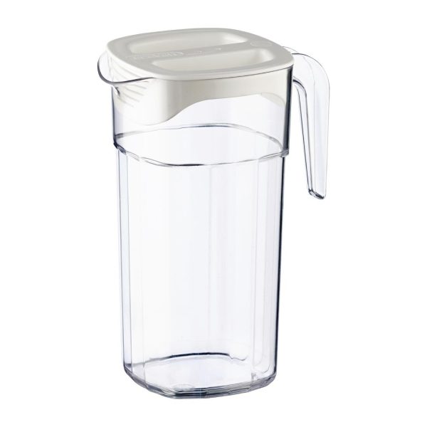 Araven White Polycarbonate Jug – 1.8Ltr 61oz