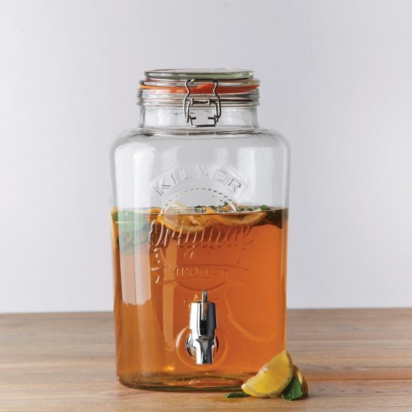Kilner Clip Top Drinks Dispenser 5Ltr