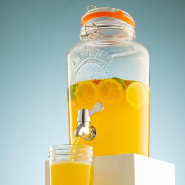 Kilner Clip Top Drinks Dispenser 5Ltr