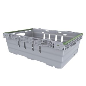 Maxinest Food Container Polypropylene Blue 35Ltr