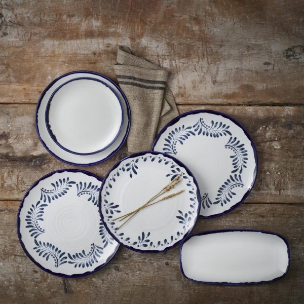 Dudson Harvest Mediterranean Organic Coupe Plate 10.6 inch Box 12