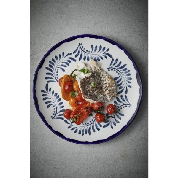 Dudson Harvest Mediterranean Organic Coupe Plate 11.4 inch Box 12
