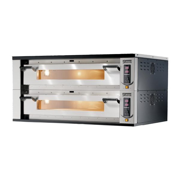 Sirman Vesuvio 105×70 Double Deck Pizza Oven