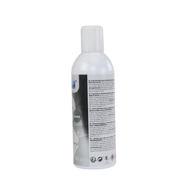 PME Edible Lustre Spray Silver 400ml
