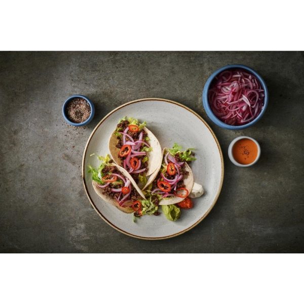 Churchill Stonecast Raw Evolve Coupe Plates Grey 260mm (Pack of 12)