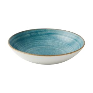 Churchill Stonecast Raw Coupe Bowls Teal 184mm (Pack of 12)