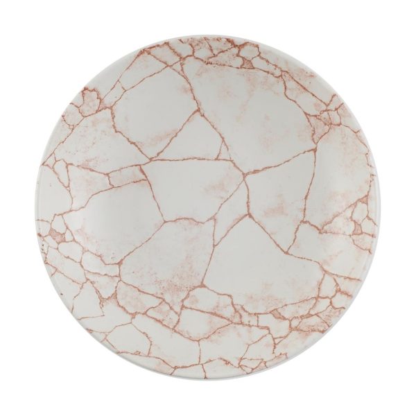 Churchill Studio Prints Kintsugi Evolve Coupe Bowls Coral 248mm (Pack of 12)