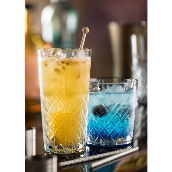 Utopia Timeless Vintage Stackable Hiball Glasses 450ml (Pack of 12)