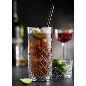 Utopia Timeless Vintage Long Drink Glasses 370ml (Pack of 12)