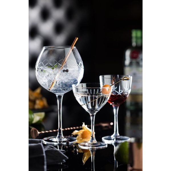 Utopia Raffles Vintage Martini Glasses 190ml (Pack of 6)
