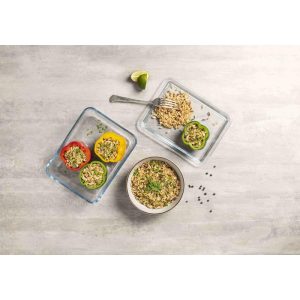 Pyrex Pure Glass Food Storage Container 0.8Ltr