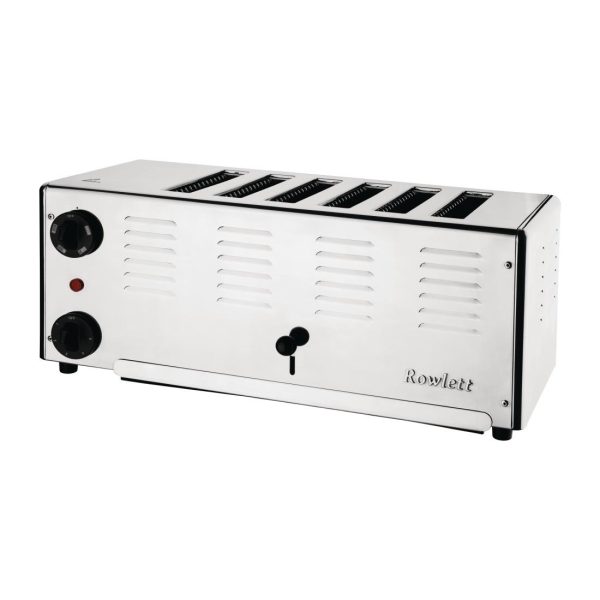 Rowlett Premier 6 Slot Toaster with 2 x Additional Elements