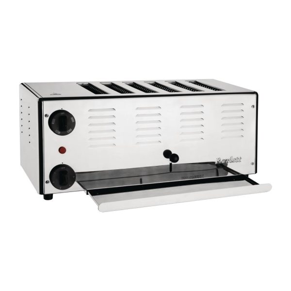 Rowlett Premier 6 Slot Toaster with 2 x Additional Elements
