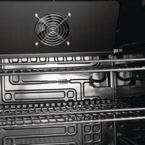 Nisbets Essentials Single Door Back Bar Cooler 92Ltr