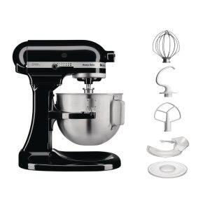 KitchenAid K5 Heavy-Duty Bowl-Lift Stand Mixer 4.8Ltr Black 5KPM5EOB