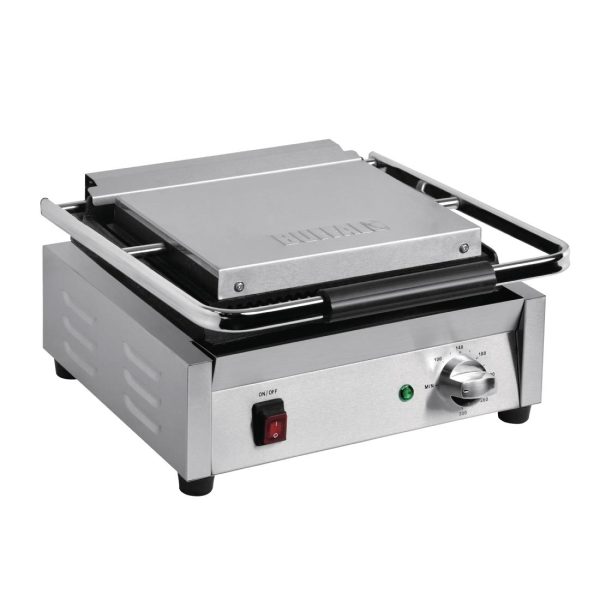Power: 2.2kW. Large. Ribbed upper & lower plates