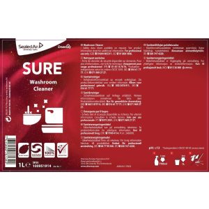 SURE Washroom Cleaner Concentrate 1 Litre