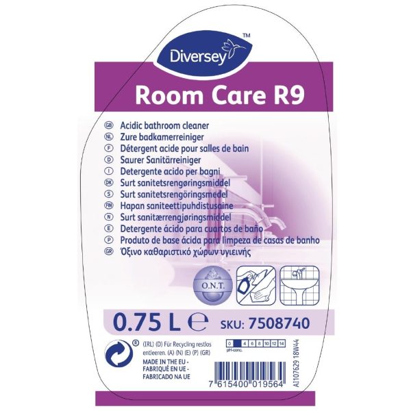 Room Care R9 Bathroom Cleaner Ready To Use 750ml