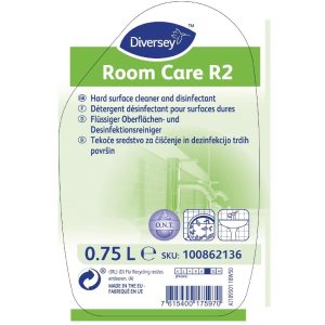 Room Care R2 Hard Surface Cleaner and Disinfectant Ready To Use 750ml
