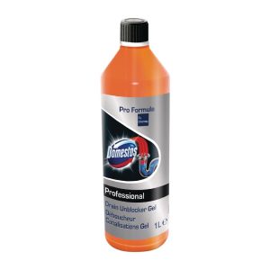 Domestos Pro Formula Drain Unblocker Gel Ready To Use 1Ltr