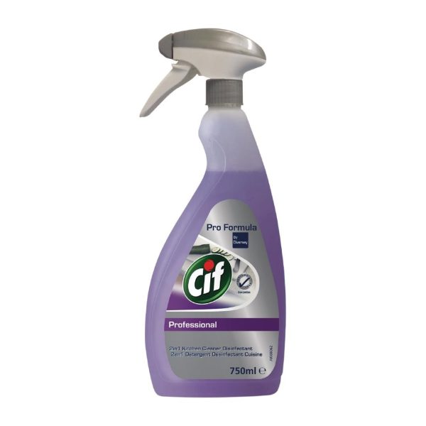 Cif Pro Formula 2-in-1 Cleaner and Disinfectant Ready To Use 750ml