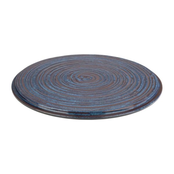 APS Loops Melamine Cake Stand Blue 305mm
