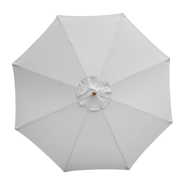 Bolero Round Parasol Grey 3000mm