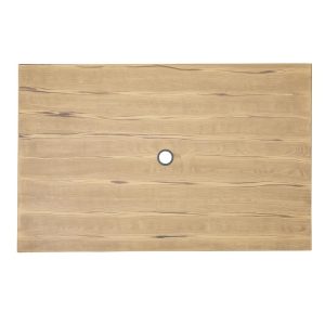 Bolero Complete Outdoor Table 120x76x76cm – Light Wood